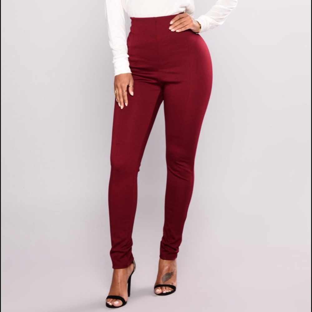 Burgundy Pants